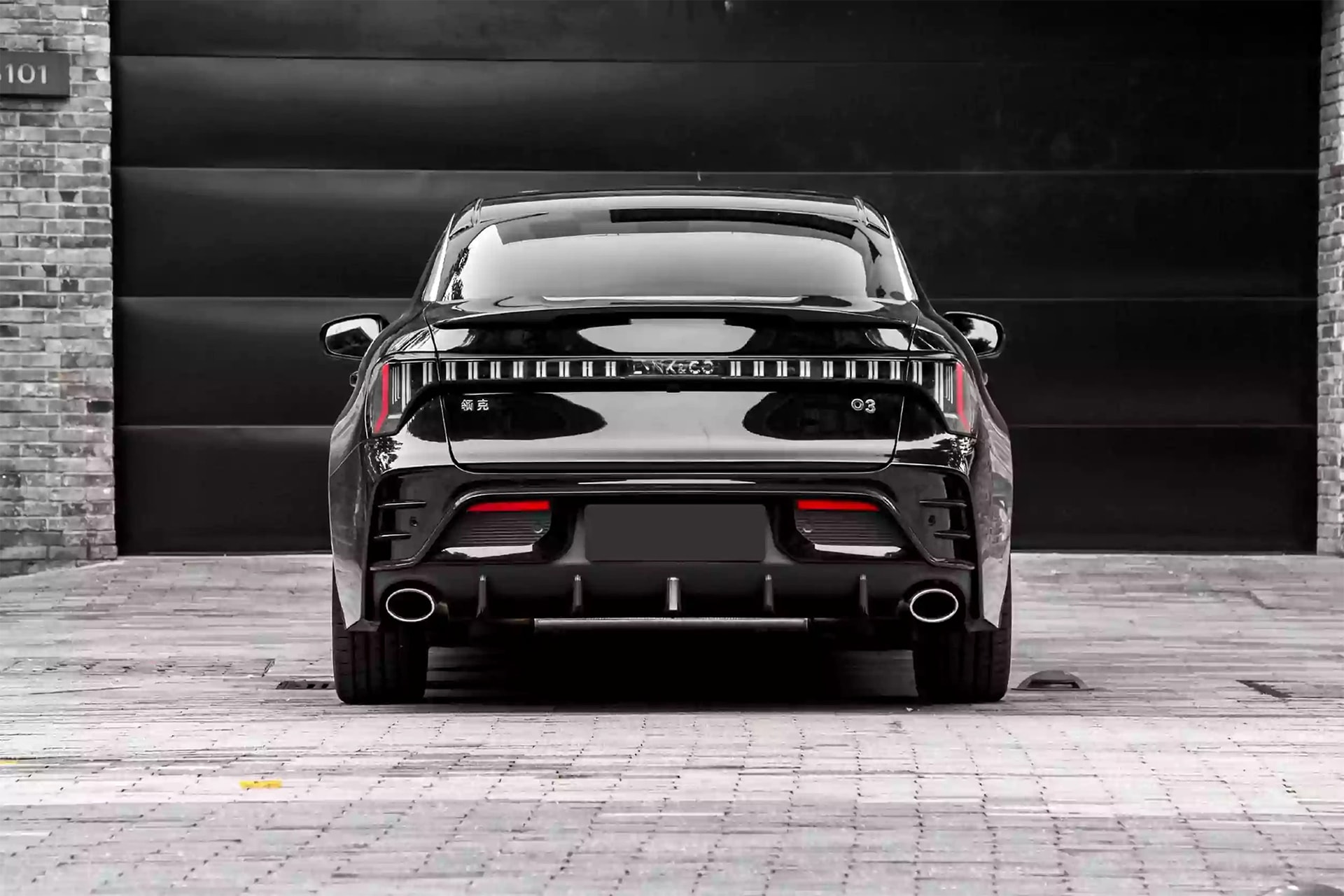 Thiết kế phần đuôi xe Lynk & Co 03 - Ảnh: Lynk & Co