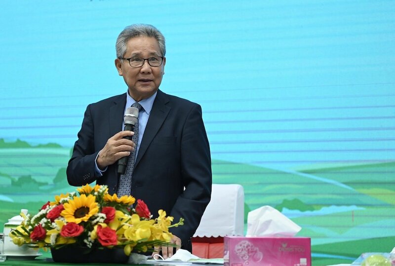 Ông Huỳnh Văn Thòn, Chủ tịch Tập đoàn Lộc Trời. Ảnh: Báo Đầu tư