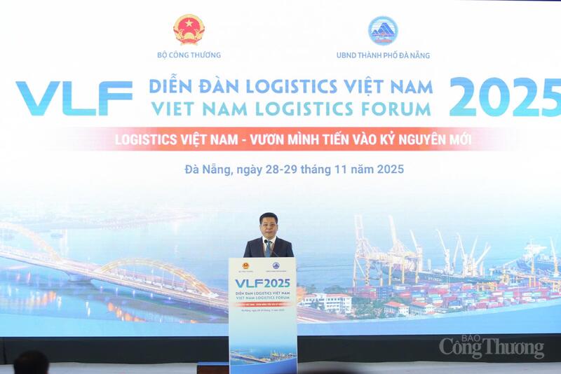 Bộ trưởng Nguyễn Hồng Diên phát biểu khai mạc Diễn đàn Logistics Việt Nam 2025