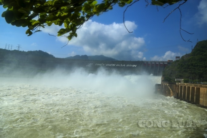 Thuỷ điện xả lũ (ảnh minh hoạ)
