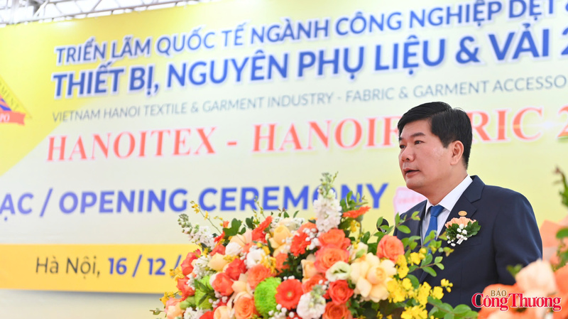 Ông Cao Hữu Hiếu - Tổng Giám đốc Tập đoàn Dệt may Việt Nam. Ảnh: Nam Nguyễn