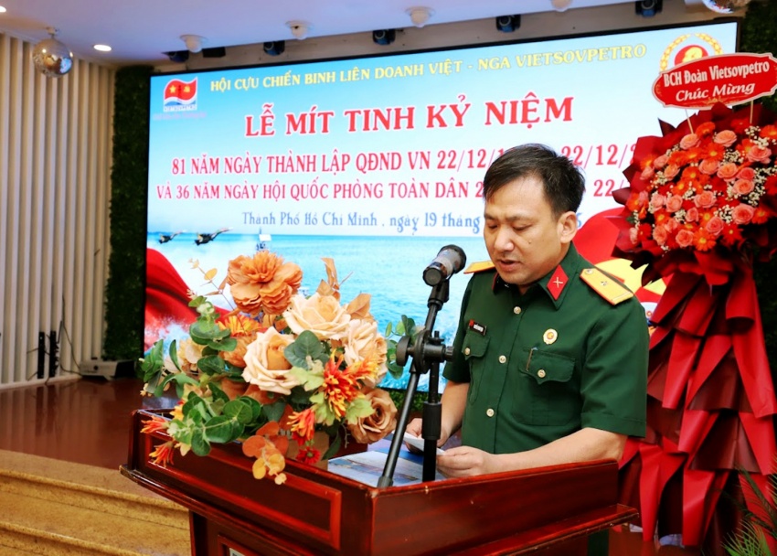 Hội CCB Vietsovpetro: Phát huy bản lĩnh “Bộ đội Cụ Hồ” trên