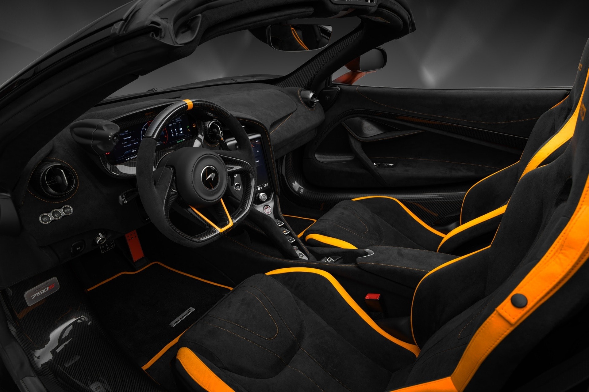 Thiết kế khoang lái McLaren_750s - Ảnh: McLaren