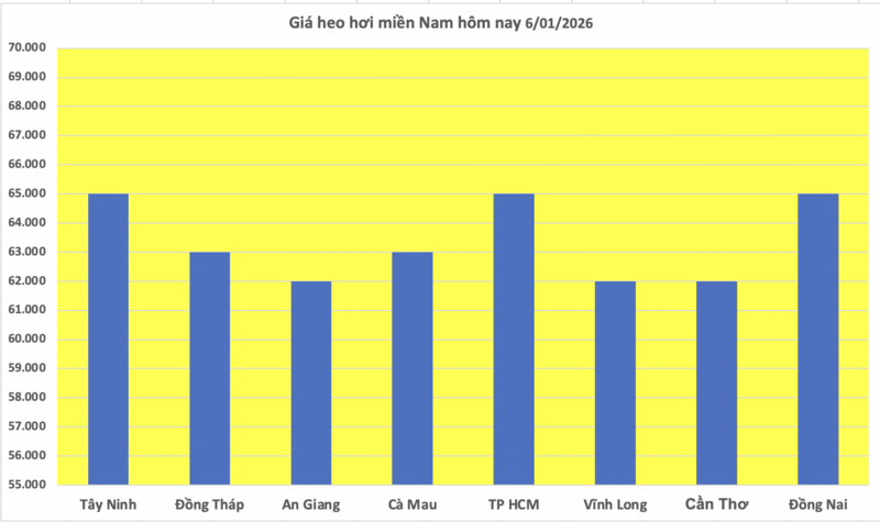 Giá heo hơi hôm nay 6/1/2026: Tăng 1.000 đồng - 3