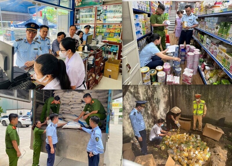 Trong năm 2025, các lực lượng chức năng ở Nghệ An đã phối hợp kiểm tra, xử lý nhiều vụ việc buôn lậu, gian lận thương mại. Ảnh: Chi cục QLTT Nghệ An