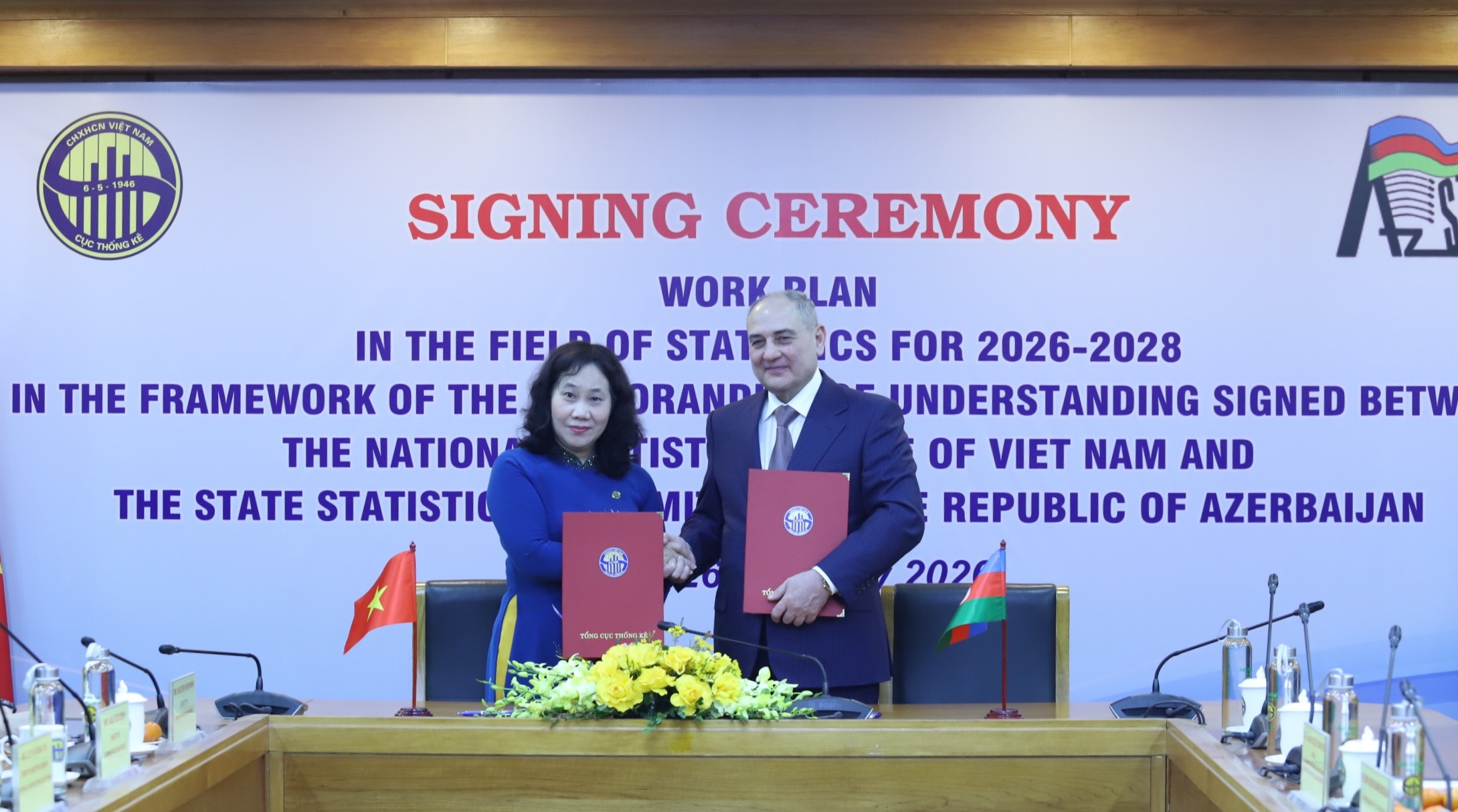 Việt Nam - Azerbaijan: Hợp tác song phương lĩnh vực thống kê ngày càng đi vào chiều sâu, hiệu quả Việt Nam - Azerbaijan: Hợp tác song phương lĩnh vực thống kê ngày càng đi vào chiều sâu, hiệu quả