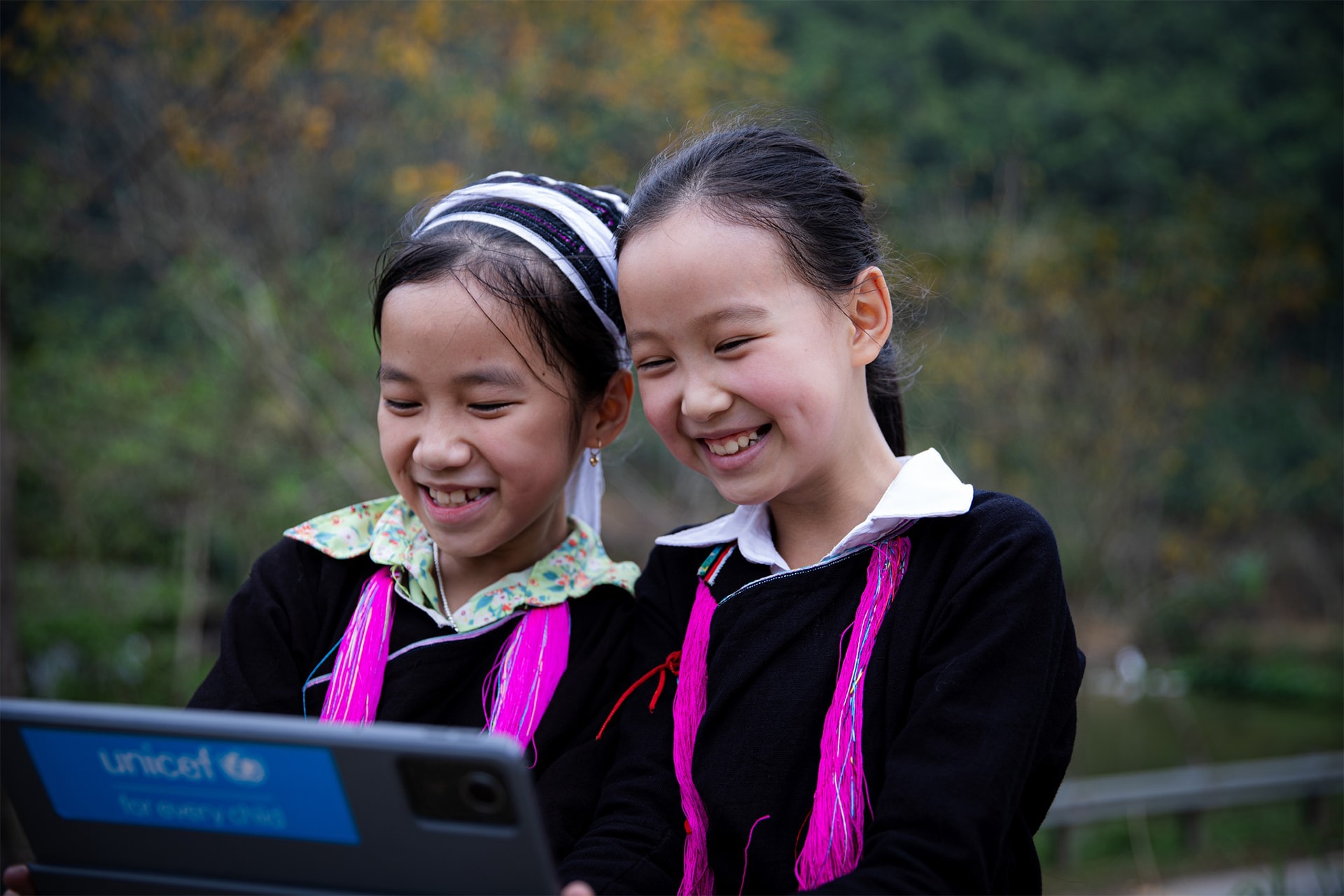 Thông qua quan hệ đối tác này, UNICEF Việt Nam sẽ phối hợp chặt chẽ với Bộ Giáo dục và Đào tạo nhằm tăng cường các kỹ năng chuyển đổi, kỹ năng xanh và kỹ năng số - Ảnh: Ngô Hường