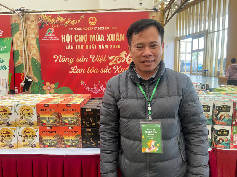Ông Vũ Công Truyền - Giám đốc Kinh doanh Công ty Bản Cà Phê. Ảnh: Thanh Thảo