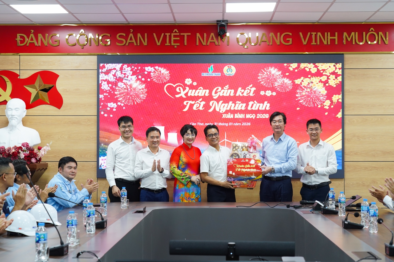 Petrovietnam chúc Tết người lao động PVPMB nhân dịp Xuân Bính Ngọ 2026