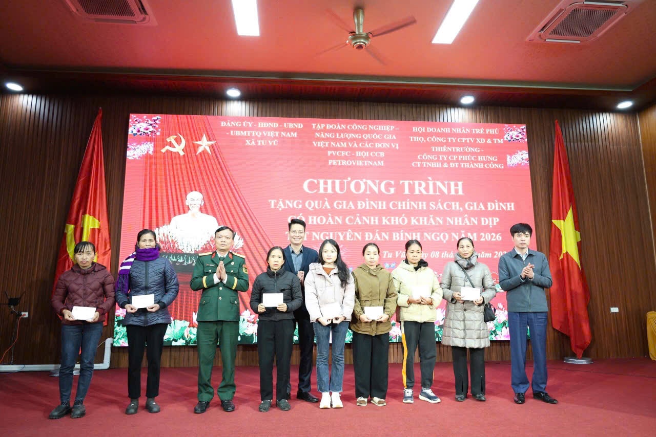 Petrovietnam lan tỏa hơi ấm mùa Xuân về Đất Tổ