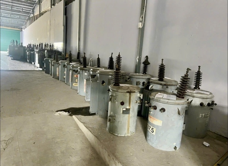 Hiện trường nơi lực lượng Công an phát hiện các tang vật liên quan vụ án - Ảnh: CACC