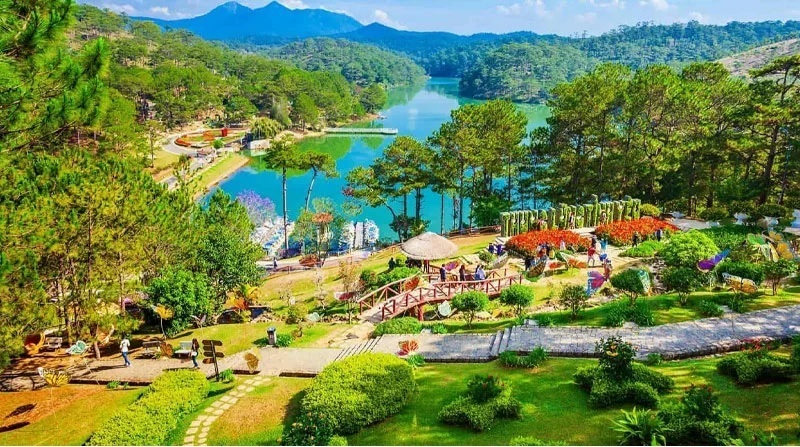 Đà Lạt luôn nằm trong nhóm điểm đến có lượng khách tăng cao vào dịp Tết Nguyên đán.