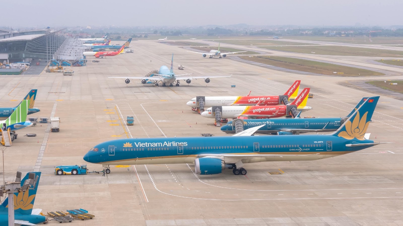 Các hãng hàng không Việt Nam đã khai thác 25.882 chuyến bay trong tháng 7. Ảnh minh họa.