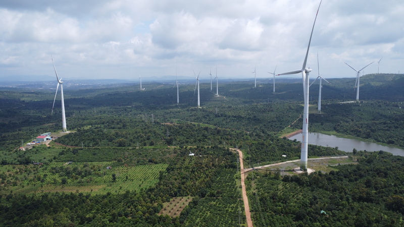 Đắk Lắk có nhiều tiềm năng, lợi thế trong đó có điện năng lượng tái tạo. Ảnh: Vũ Long.