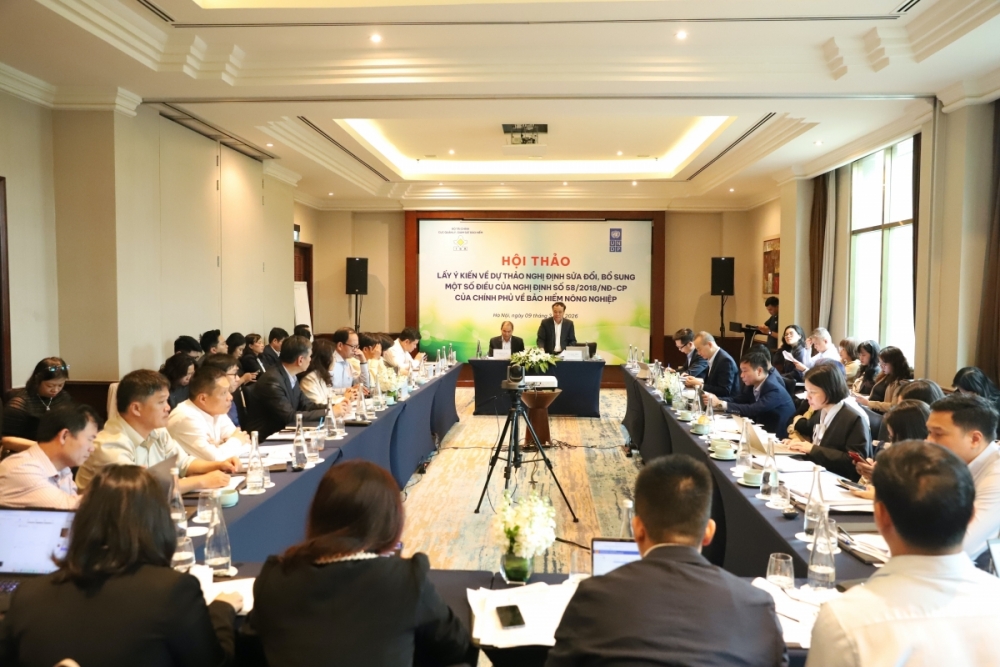 Hoàn thiện khung pháp lý bảo hiểm nông nghiệp để mở rộng độ bao phủ rủi ro Hoàn thiện khung pháp lý bảo hiểm nông nghiệp để mở rộng độ bao phủ rủi ro