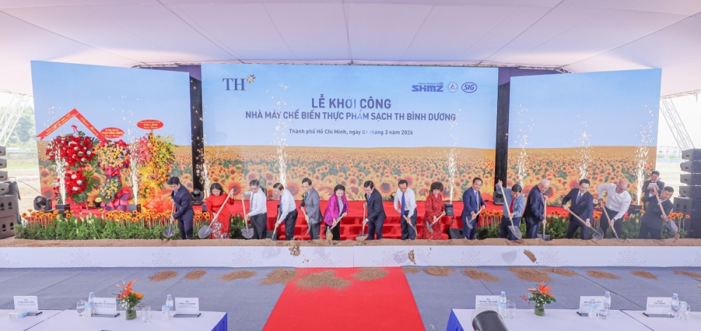TH khởi công Nhà máy chế biến thực phẩm sạch 6.000 tỷ đồng tại Bình Dương
