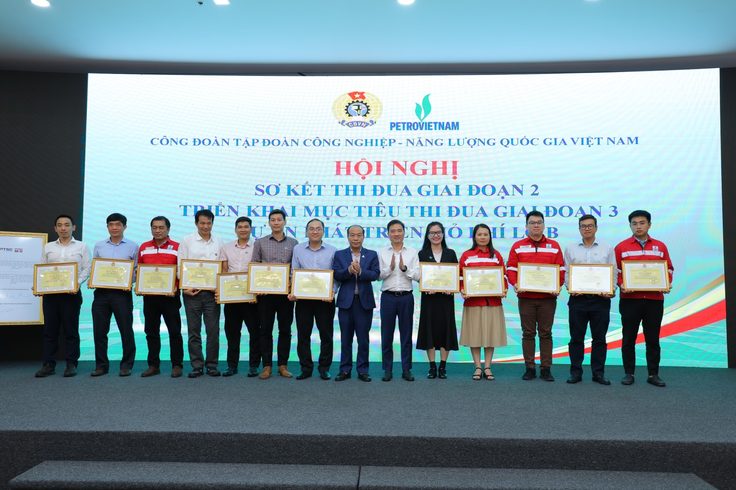 Công đoàn Petrovietnam phát động thi đua giai đoạn 3 Dự án phát triển mỏ khí Lô B