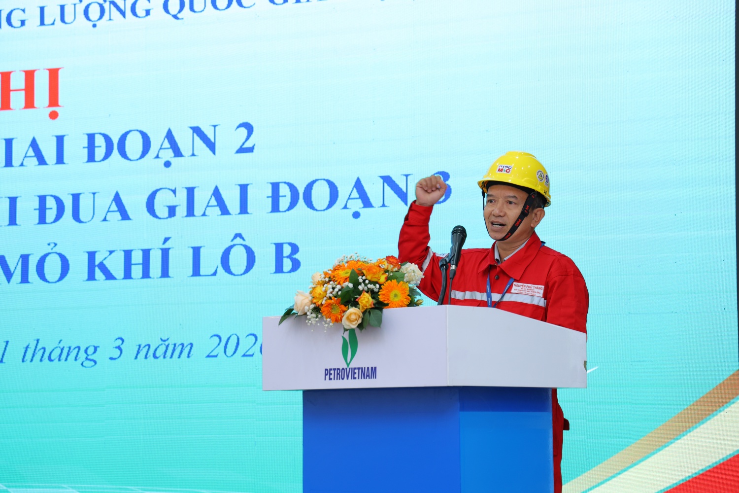 Công đoàn Petrovietnam phát động thi đua giai đoạn 3 Dự án phát triển mỏ khí Lô B