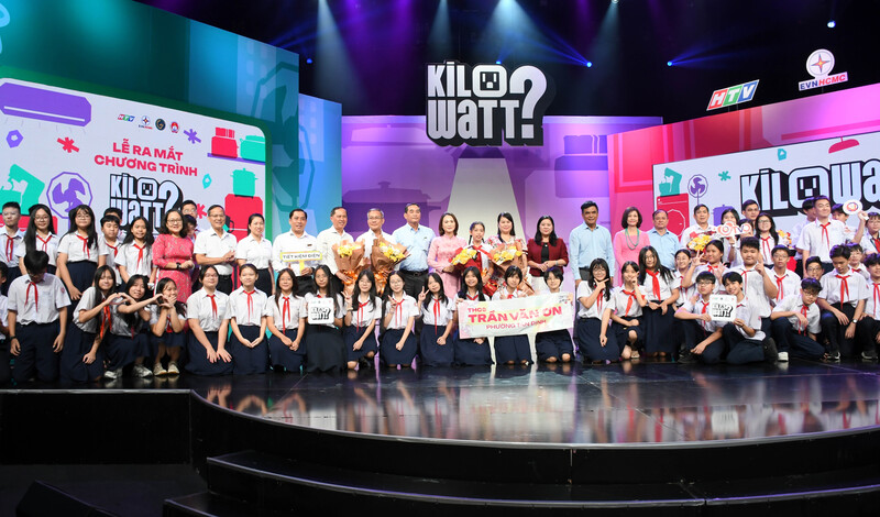 Gameshow Kilowatt mùa 3 với nhiều đổi mới, lần đầu có sự tham gia của gia đình, lan tỏa thông điệp tiết kiệm điện đến cộng đồng. Ảnh: Minh Khuê.