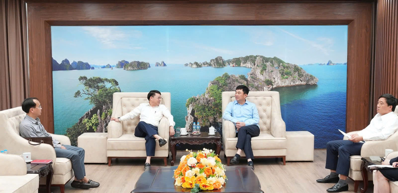 Hai bên thống nhất trong thời gian tới sẽ tiếp tục tăng cường trao đổi, nâng cao hiệu quả hợp tác. Ảnh: Truyền thông TKV