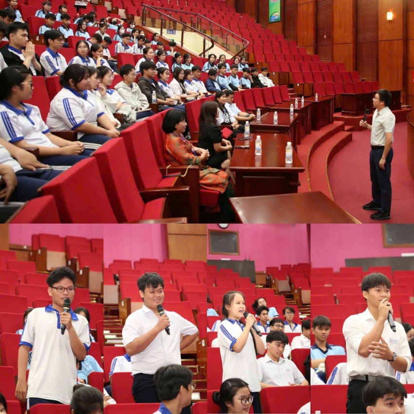 Vietsovpetro đón đoàn học sinh THPT trên địa bàn TP. Hồ Chí Minh đến tham quan, giao lưu hướng nghiệp Vietsovpetro đón đoàn học sinh THPT trên địa bàn TP HCM đến tham quan, giao lưu hướng nghiệp