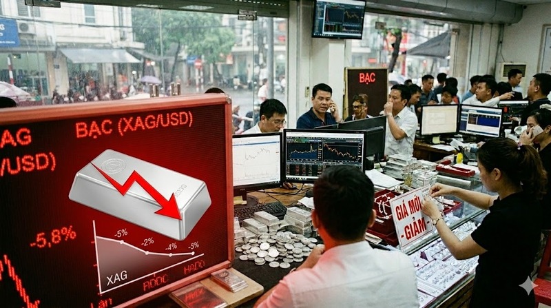 Giá bạc thế giới giảm mạnh tuần thứ ba liên tiếp, tiến sát vùng hỗ trợ 65 USD/ounce.