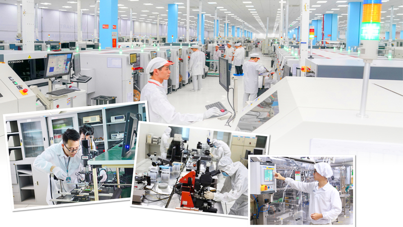 Thúc đẩy khoa học công nghệ và đổi mới sáng tạo, nhằm nâng tầm năng lực sản xuất công nghiệp chế biến, chế tạo. Ảnh: Q.N