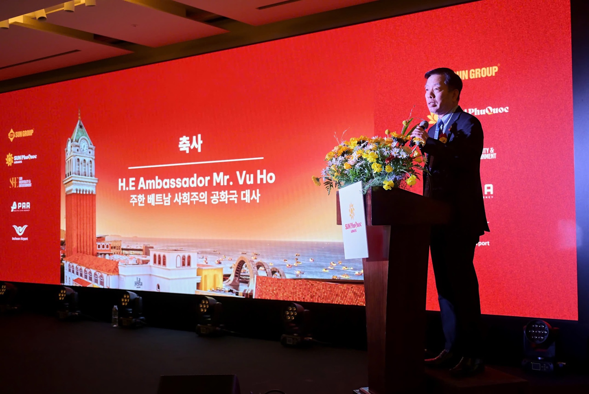 Sun PhuQuoc Airways ra mắt đại lý tại Hàn Quốc, sẵn sàng cất cánh hai đường bay trong năm 2026- Ảnh 1. Sun PhuQuoc Airways ra mắt đại lý tại Hàn Quốc, sẵn sàng cất cánh hai đường bay trong năm 2026- Ảnh 1.