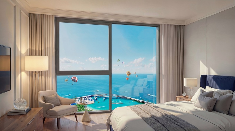 The Sunset sở hữu tầm nhìn trác tuyệt hướng biển. Ảnh: Sun Group.