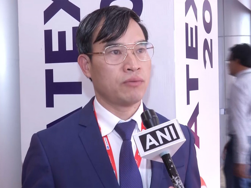 Ông Bùi Trung Thướng trả lời phỏng vấn hãng thông tấn ANI - Ảnh: ANI