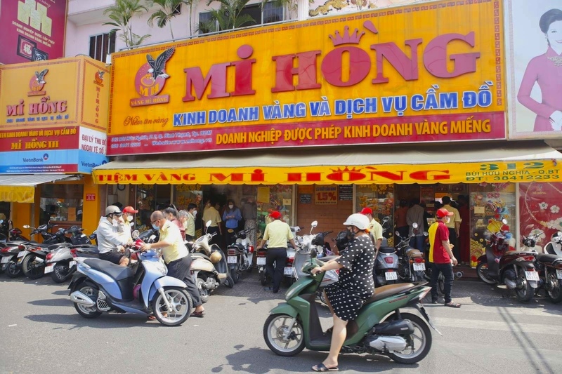 Nhà vàng Mi Hồng lãi mỏng, bền bỉ mở rộng quy mô hoạt động. Ảnh: Thu Thủy