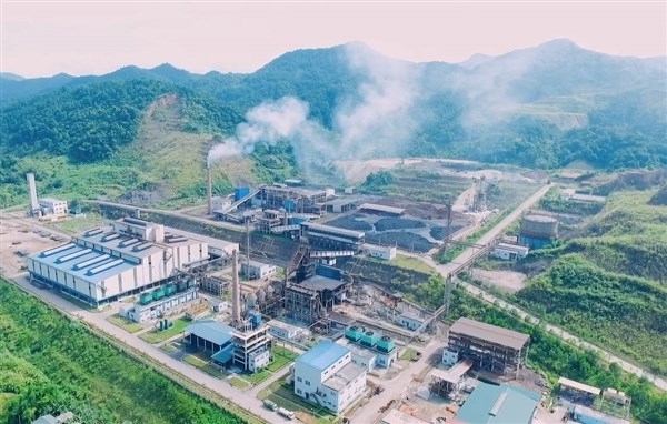 Khu Liên hợp gang thép Cao Bằng (phường Tân Giang, tỉnh Cao Bằng). Ảnh: CB