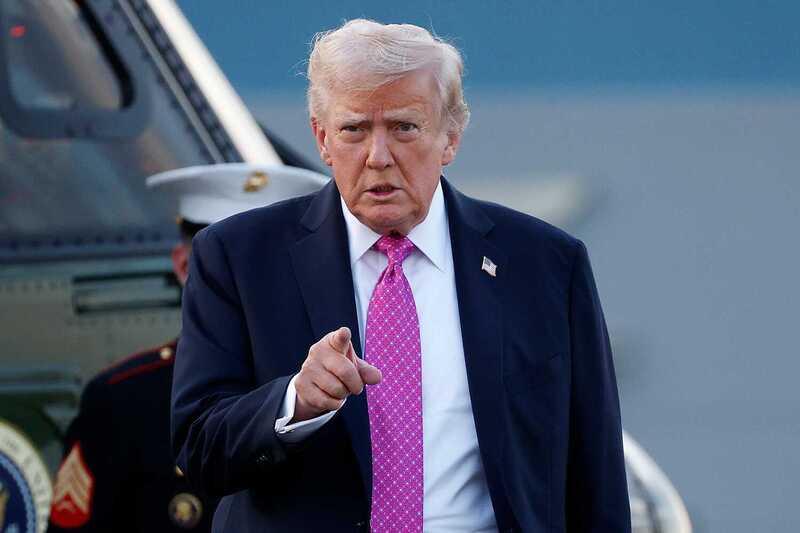 Tổng thống Mỹ Donald Trump đã thông báo sẽ hỗ trợ hướng dẫn các tàu rời khỏi khu vực hạn chế một cách an toàn. Ảnh: PRIO.