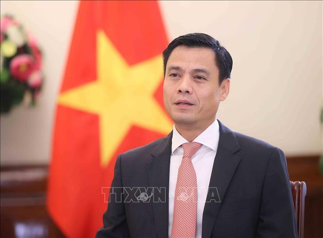 Thứ trưởng Bộ Ngoại giao Đặng Hoàng Giang. Ảnh: An Đăng/TTXVN