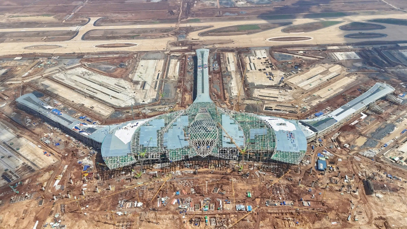 Thủ tướng yêu cầu hoàn thành, khai thác sân bay Long Thành trong năm 2026. Ảnh: CP