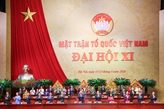 Đoàn Chủ tịch điều hành Đại hội dct.jpg