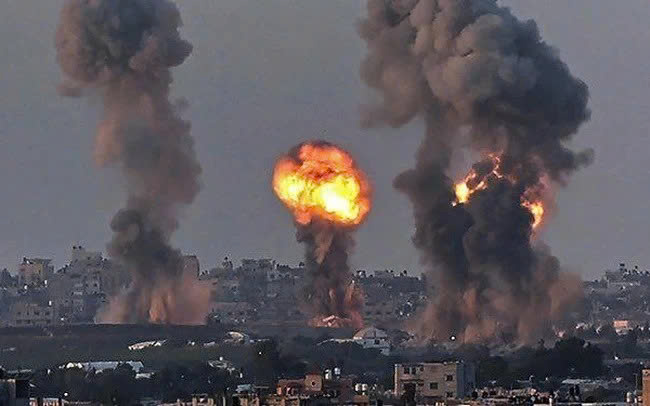 Lực lượng Hezbollah tấn công vào sâu bên trong lãnh thổ Israel. Ảnh: Amu TV