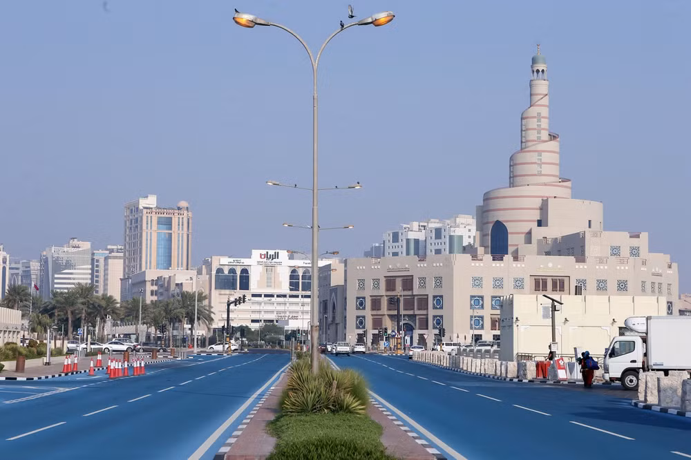 Đường phố tại Qatar. Ảnh: TJP Đường phố tại Qatar. Ảnh: TJP