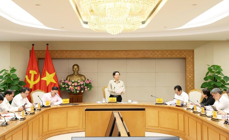 Quang cảnh cuộc họp. Ảnh: VGP Quang cảnh cuộc họp. Ảnh: VGP