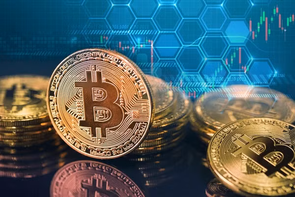Hình minh họa thị trường Bitcoin. Ảnh: Shutterstock Hình minh họa thị trường Bitcoin. Ảnh: Shutterstock