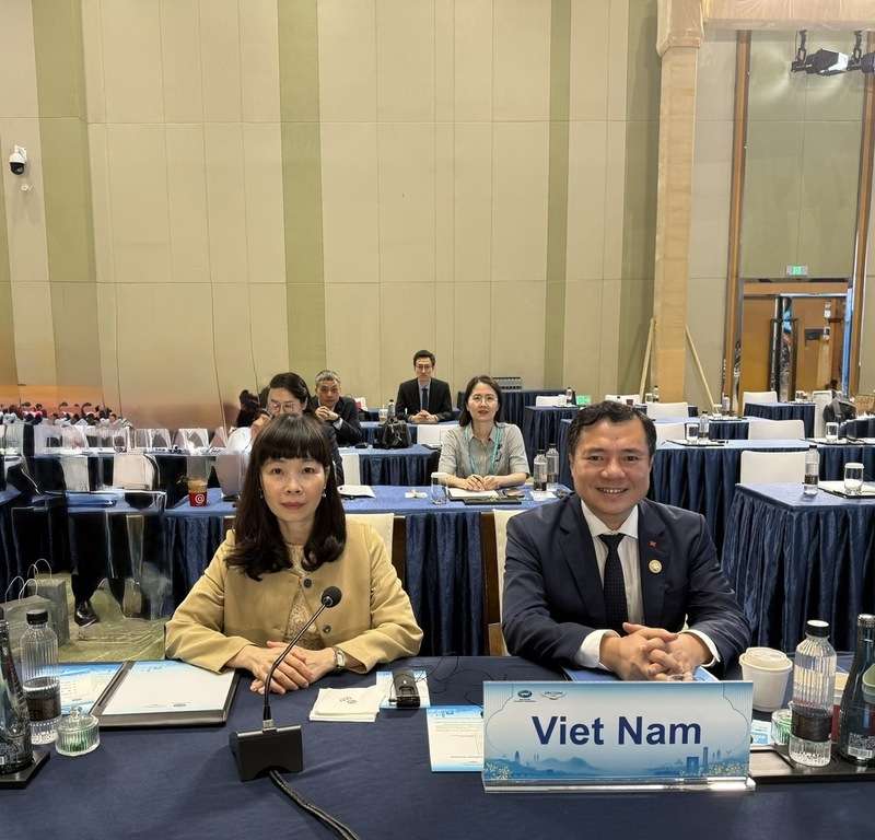 Thứ trưởng Bộ Công Thương Nguyễn Sinh Nhật Tân làm Trưởng đoàn Việt Nam tham dự Hội nghị. Ảnh: Vụ Chính sách thương mại đa biên