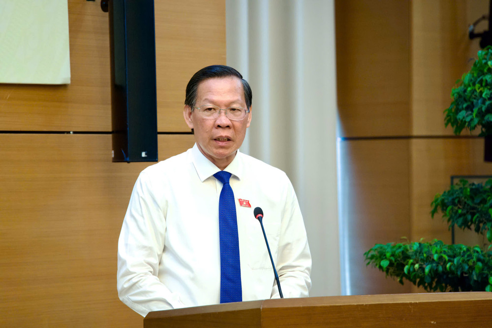 Chủ nhiệm Ủy ban Kinh tế và Tài chính Phan Văn Mãi phát biểu giao nhiệm vụ (ảnh: QH). 6.jpg