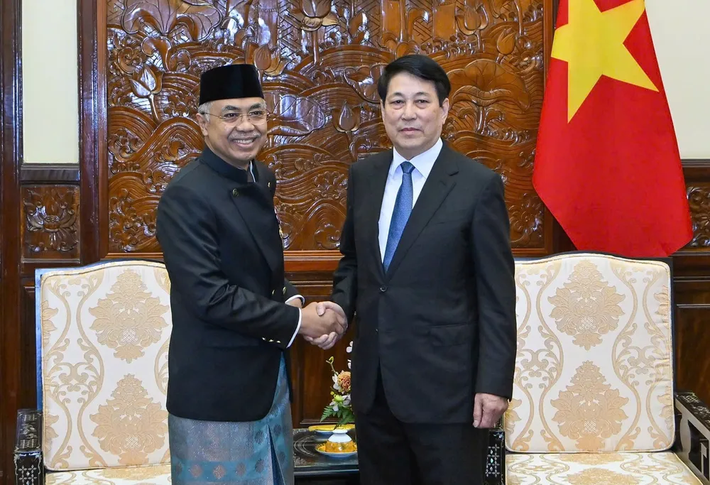 Chủ tịch nước Lương Cường tiếp Đại sứ Indonesia và Philippines trình Quốc thư- Ảnh 2.