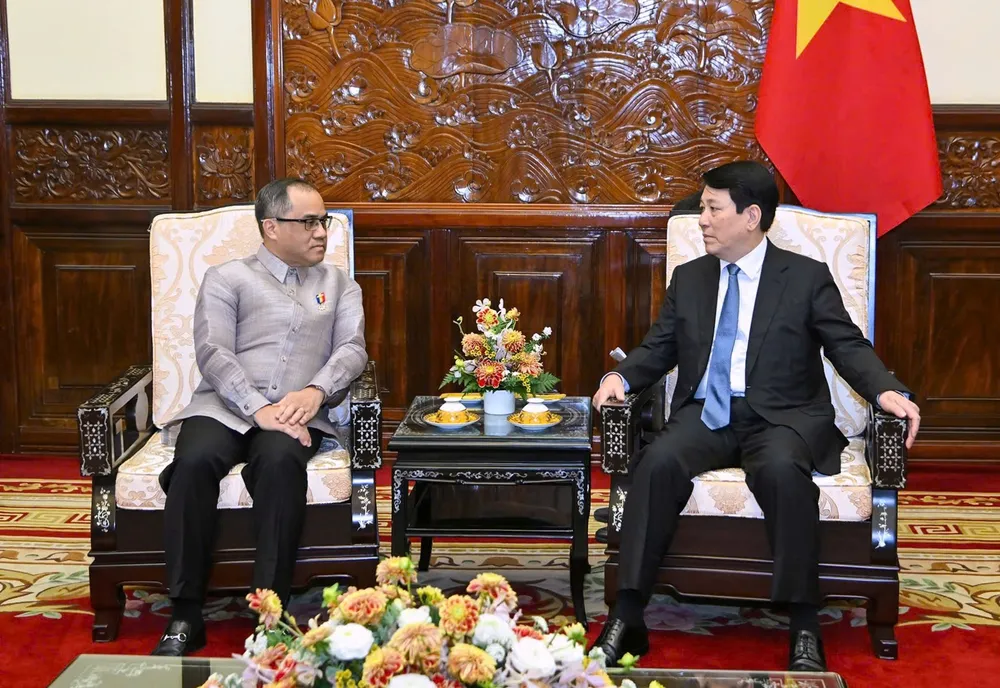 Chủ tịch nước Lương Cường tiếp Đại sứ Indonesia và Philippines trình Quốc thư- Ảnh 3.