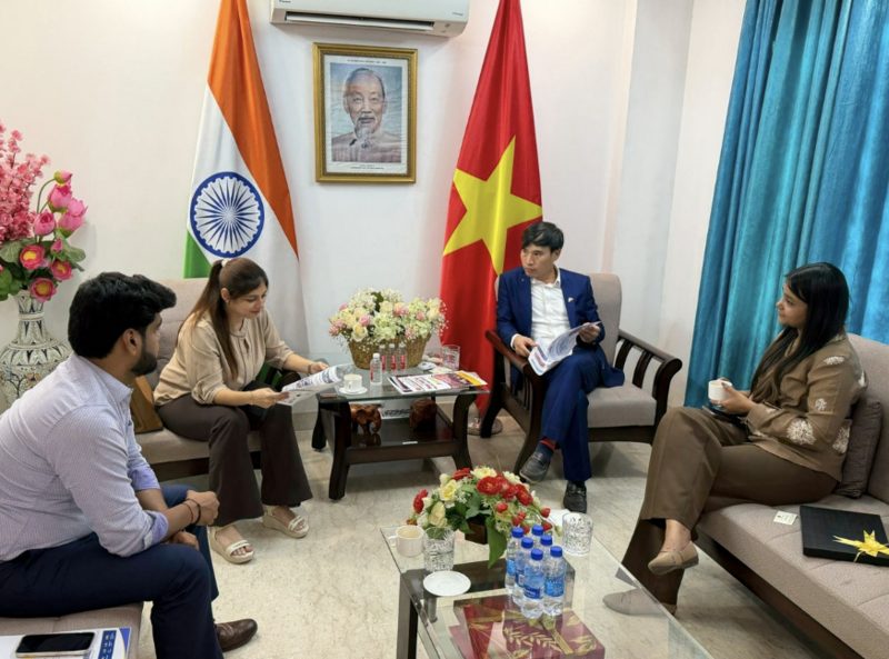 Thương vụ Việt Nam tại Ấn Độ quảng bá VIS 2026 với đại diện Phòng Thương mại và Công nghiệp Bengal.