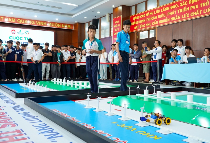 STEM Innovation Petrovietnam: Khơi nguồn đam mê khoa học đỉnh cao tại Sáng tạo Robot PVU 2026 STEM Innovation Petrovietnam: Khơi nguồn đam mê khoa học đỉnh cao tại Sáng tạo Robot PVU 2026
