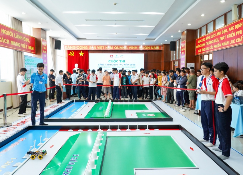 STEM Innovation Petrovietnam: Khơi nguồn đam mê khoa học đỉnh cao tại Sáng tạo Robot PVU 2026 STEM Innovation Petrovietnam: Khơi nguồn đam mê khoa học đỉnh cao tại Sáng tạo Robot PVU 2026