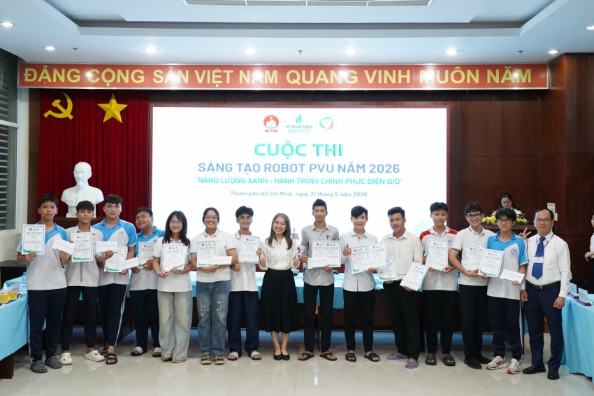 STEM Innovation Petrovietnam: Khơi nguồn đam mê khoa học đỉnh cao tại Sáng tạo Robot PVU 2026 STEM Innovation Petrovietnam: Khơi nguồn đam mê khoa học đỉnh cao tại Sáng tạo Robot PVU 2026