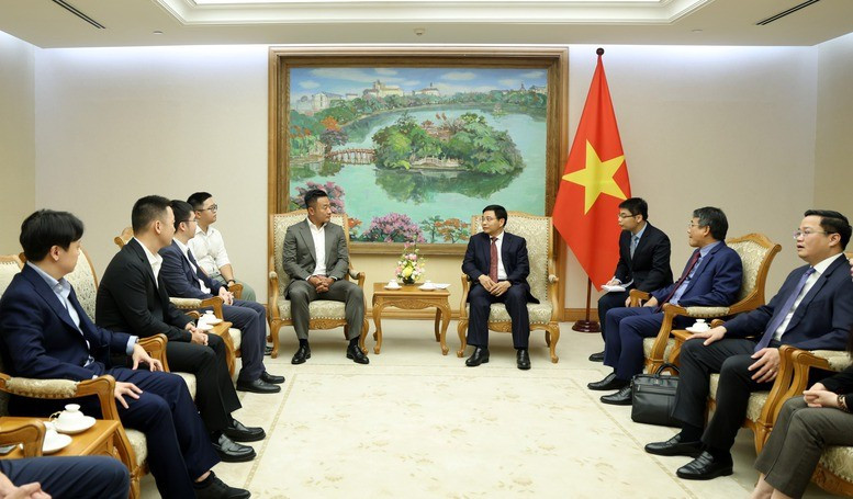Phó Thủ tướng Nguyễn Văn Thắng cho rằng tiềm năng phát triển của thị trường tài sản mã hóa tại Việt Nam là rất lớn - Ảnh: VGP