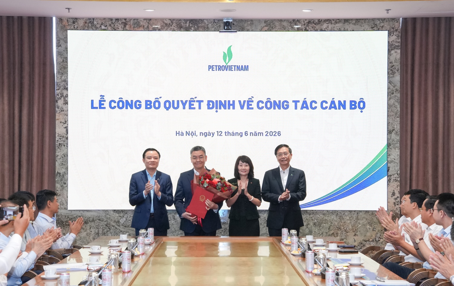 Petrovietnam công bố quyết định bổ nhiệm đồng chí Vũ Đào Minh giữ chức Phó Tổng Giám đốc Tập đoàn
